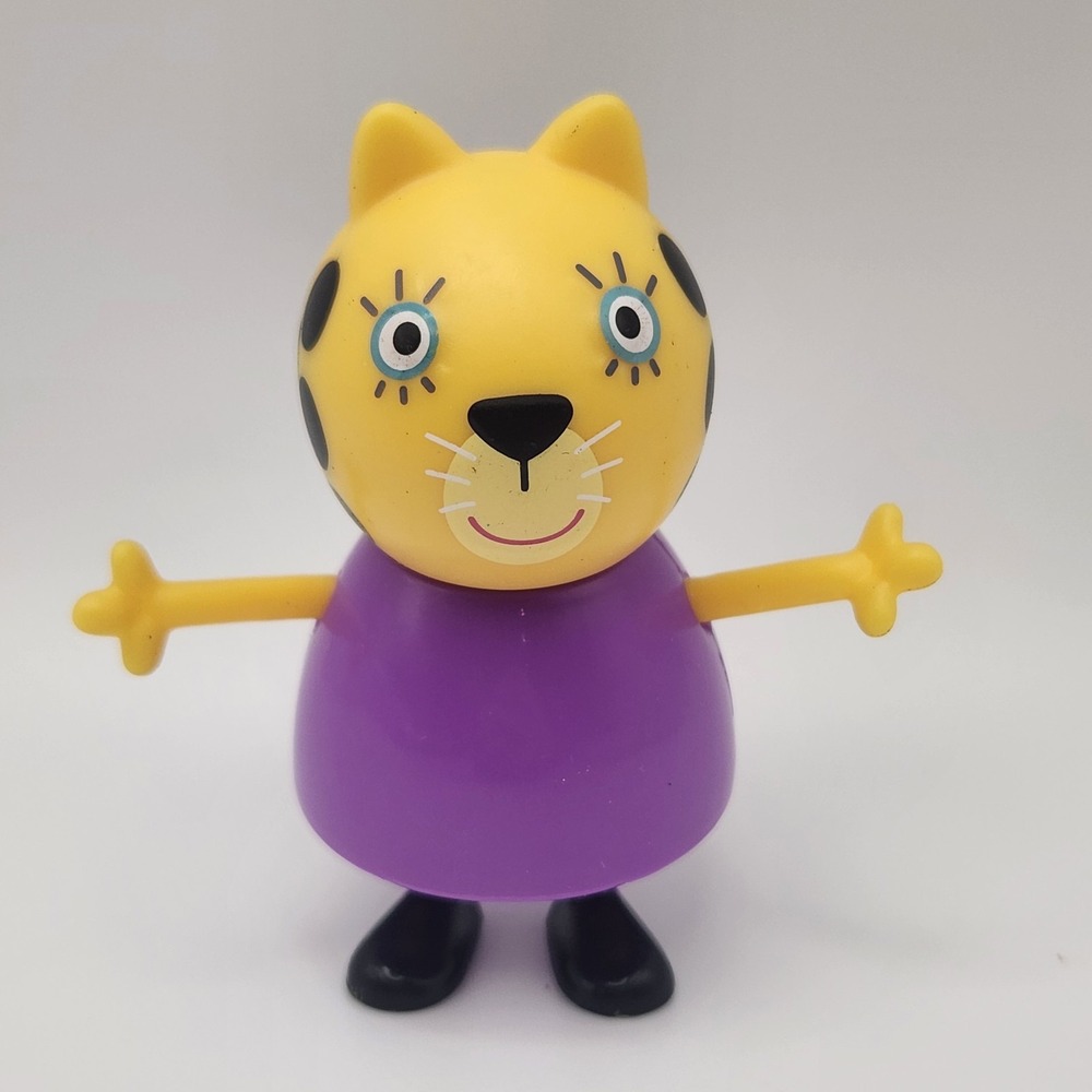 Mrs Leopard Tailor Of Mr Bull & Mrs Cow's Wedding Peppa Pig Rare Figure Toy